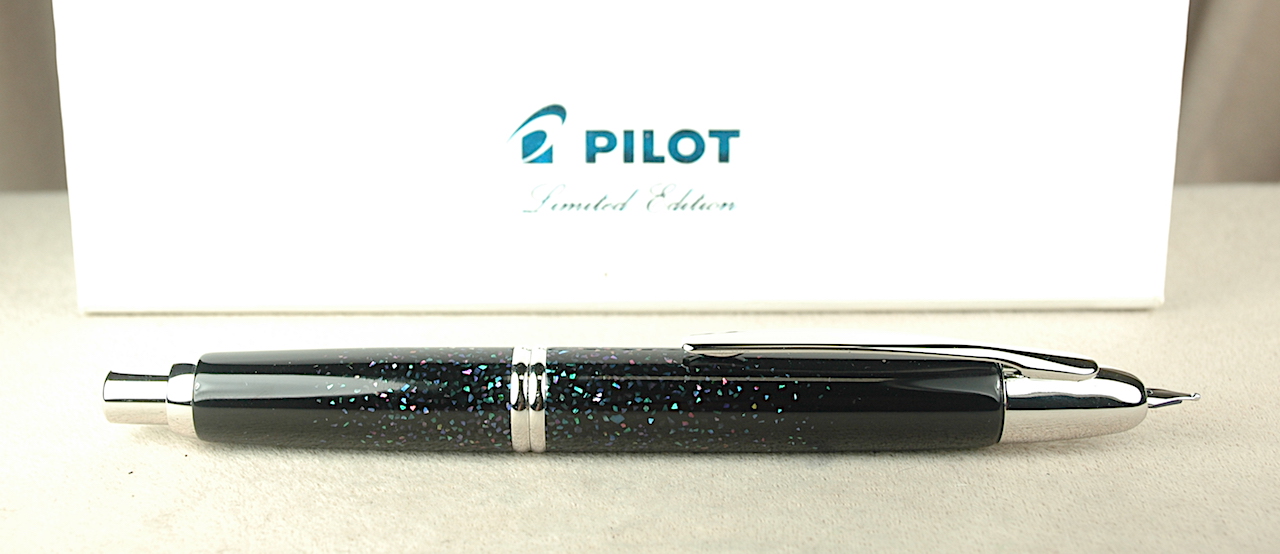 Pre-Owned Pens: 4585: Namiki Pilot: Vanishing Point Raden Galaxy